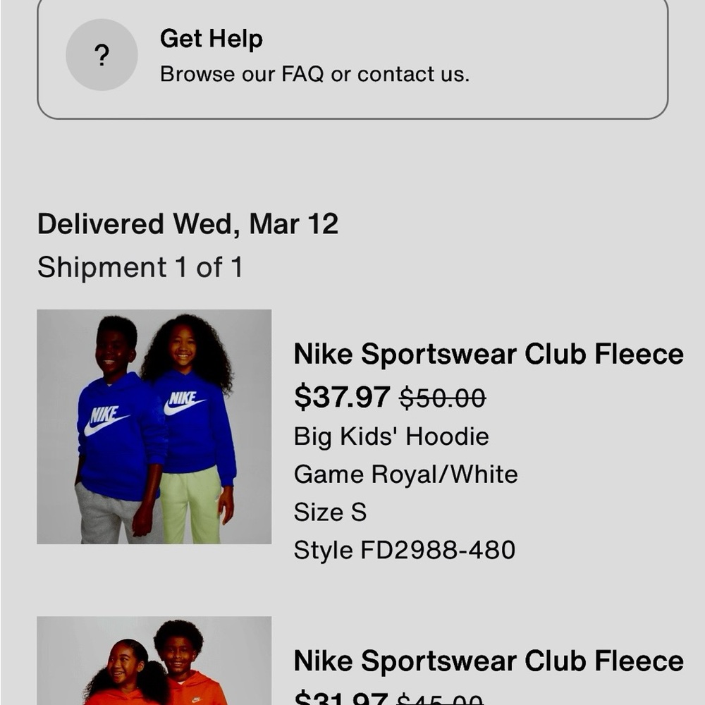 Nike Sportswear Club Fleece Big Kids' Hoodie
